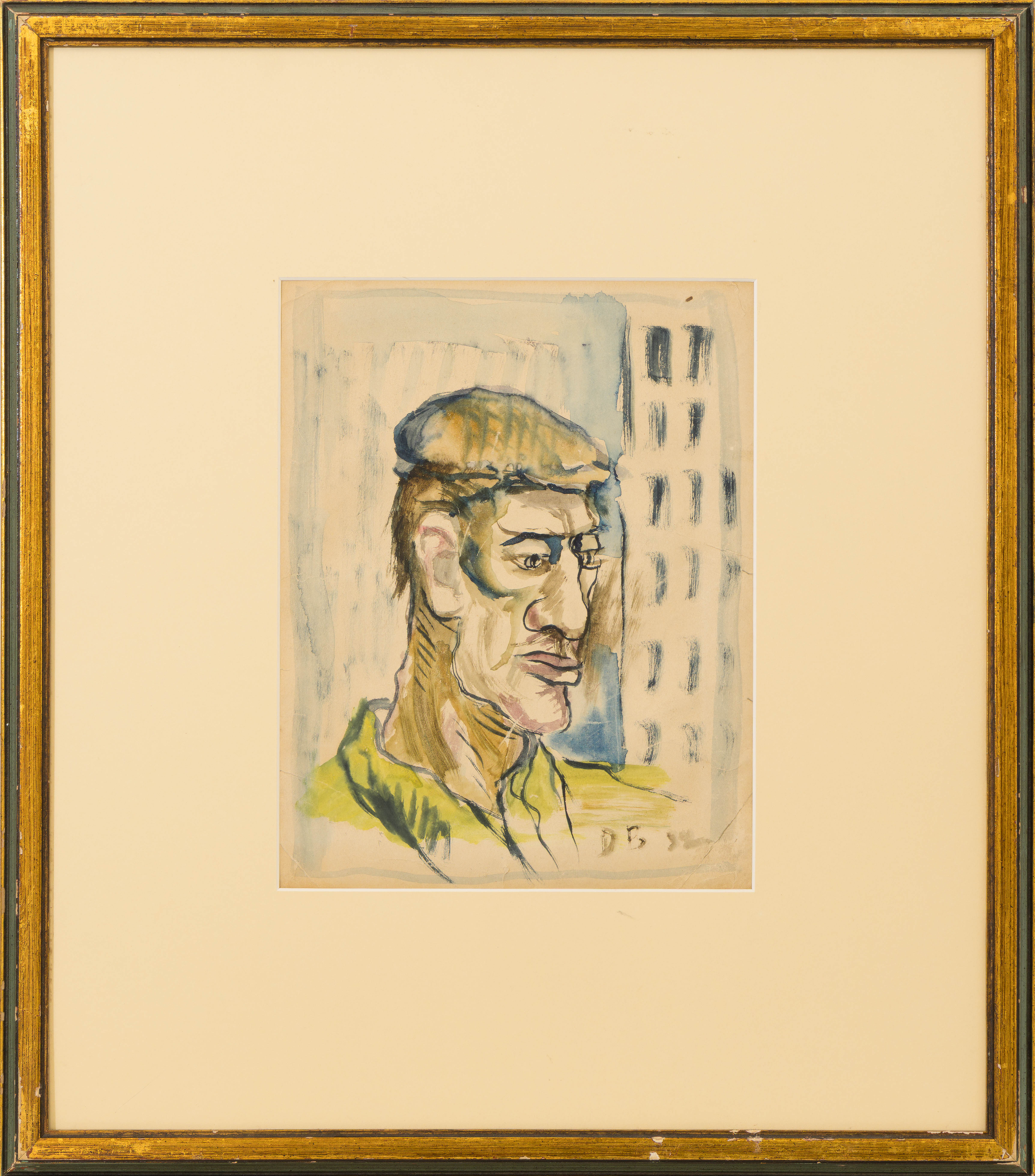 Эрнст Хармс в кепке