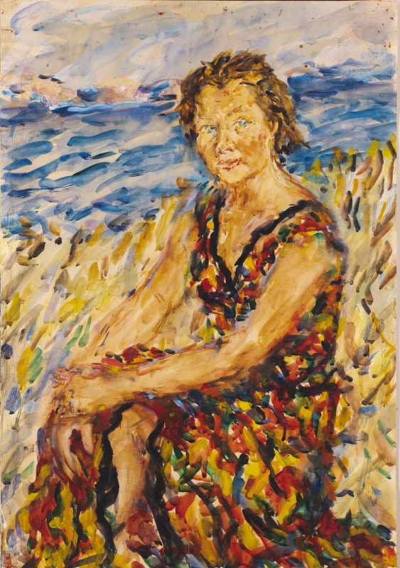 Коктебель, портрет Елены З....