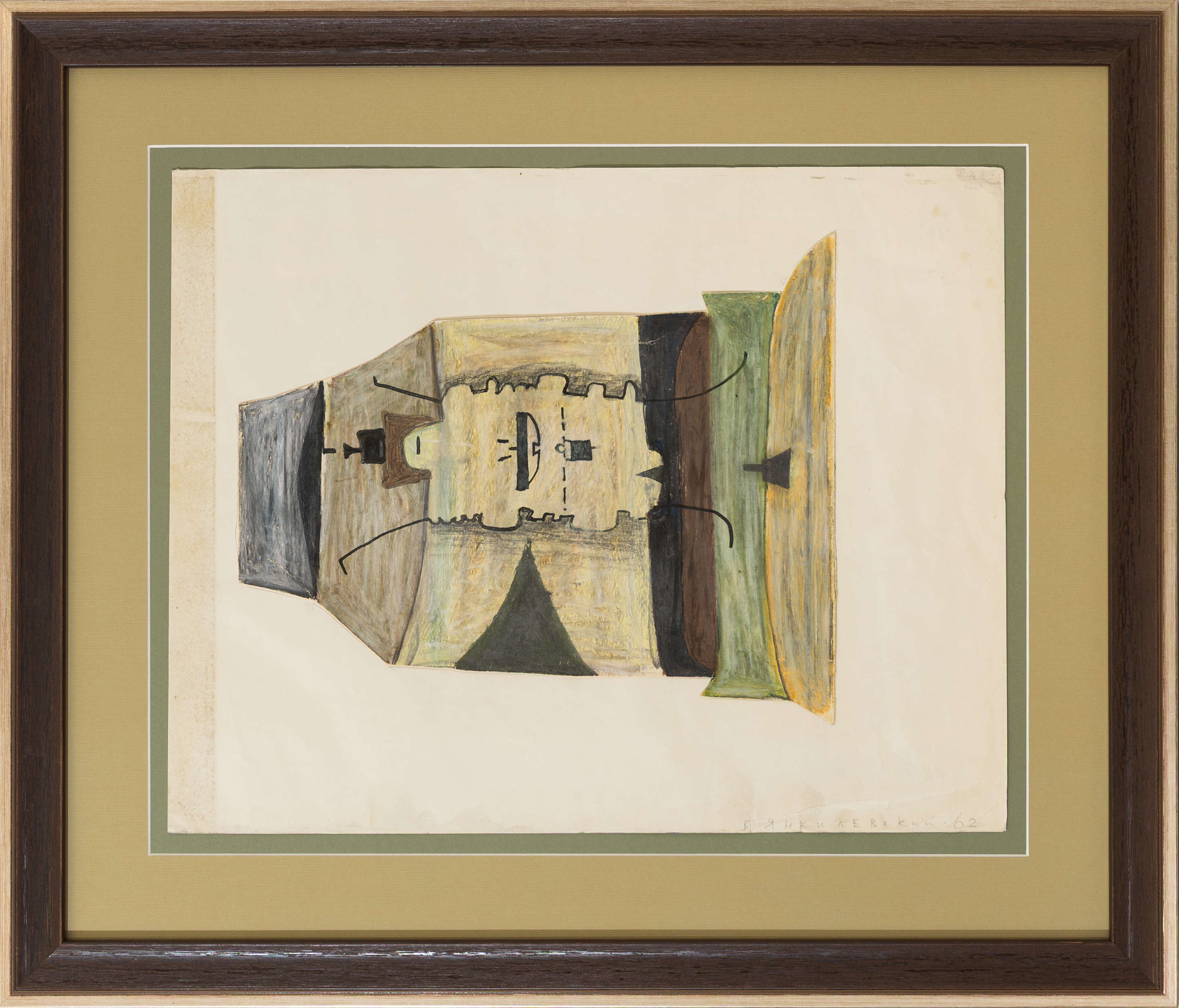 Тема и импровизация из одноименного цикла 1962